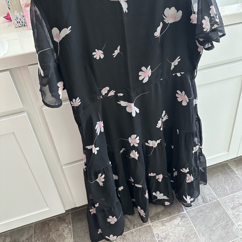 Floral midi dress